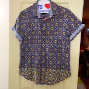 large Robert Graham multi color design